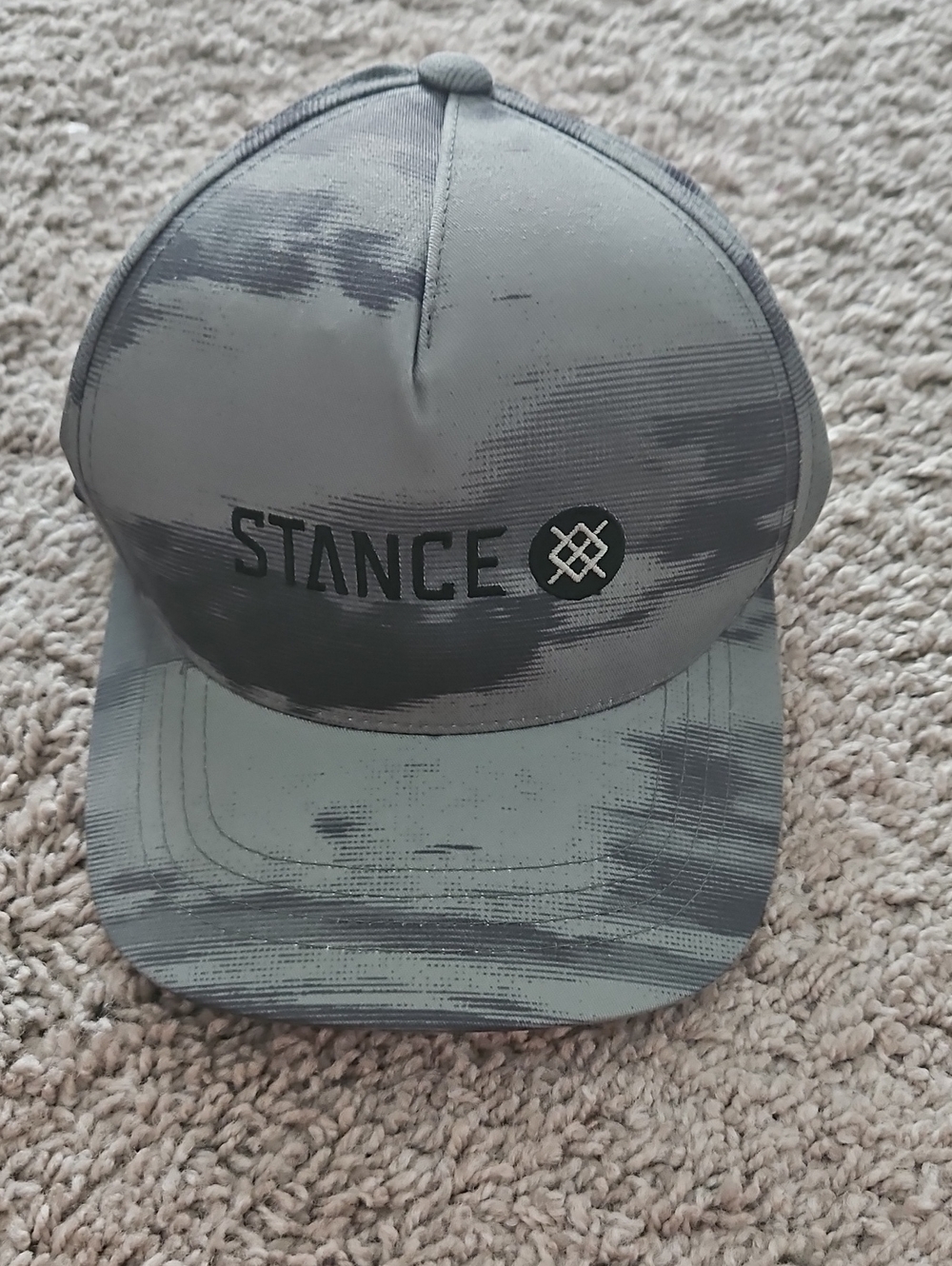 Stance Men's Gray Patterned Trucker Hat